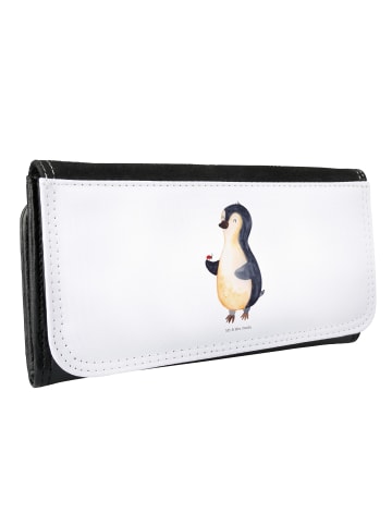 Mr. & Mrs. Panda Portemonnaie für Damen Pinguin Marienkäfer ohne... in Weiß