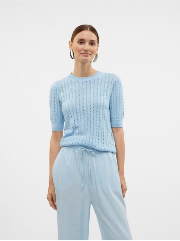 Vero Moda Strickpullover in Airy Blue