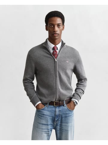 Gant Strickjacke in grau - 0004