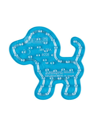 Hama Stiftplatte Kleiner Hund für Maxi-Bügelperlen in blau