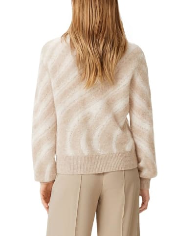 comma Pullover in Beige