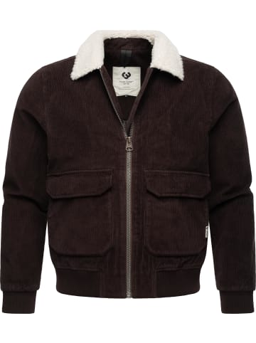 ragwear Cordjacke Aviss in Dark Brown