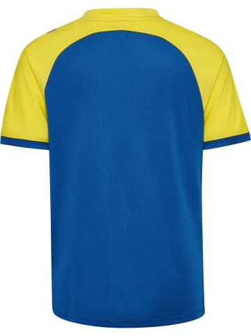 Hummel T-Shirt Raglanärmel Hmlmatch Kinder in TRUE BLUE/BLAZING YELLOW