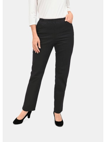 GOLDNER Jeans Bequeme Jeansschlupfhose Louisa in schwarz