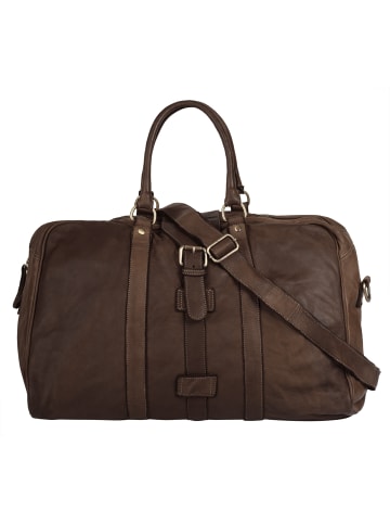 Forty degrees Reisetasche echt Leder in braun