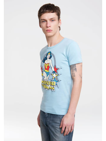Logoshirt T-Shirt Wonder Woman in hellblau