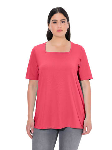 Ulla Popken Shirt in helles fuchsia