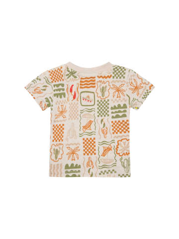 Noppies T-Shirt Okazaki in Tropical pattern Off white