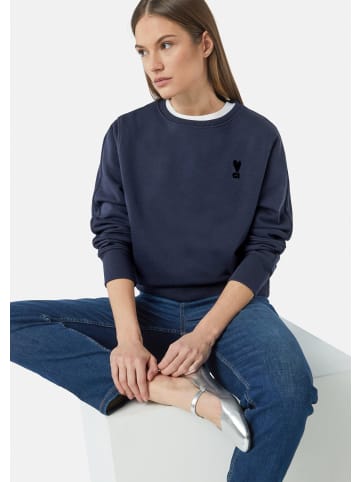 comma Sweatshirt in 58D3_tiefblau