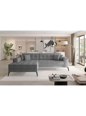 MF Design Sokka Recamiere Links in Dunkelgrau -  (L) 292 x (B) 292 x (H) 84 cm