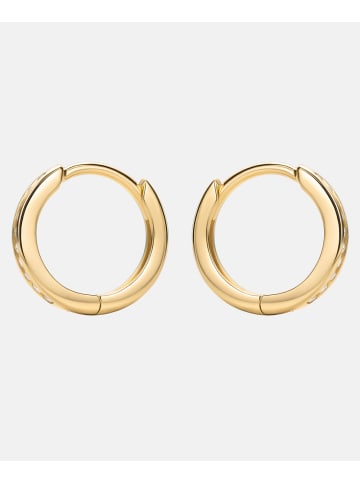 Diamant L'éternel Ohrringe aus 375 Gelbgold mit Zirkonia