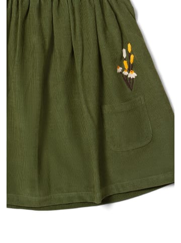 Little Green Radicals Bio-Cord Swing-Kleid in Grün