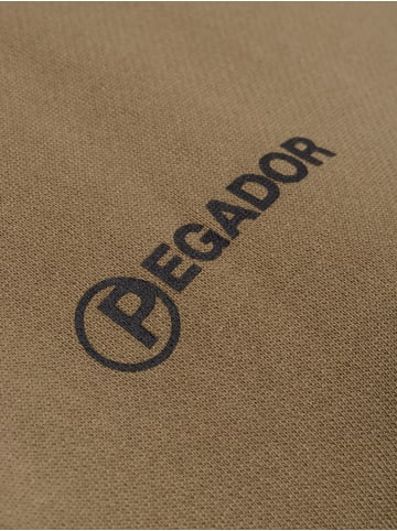 PEGADOR Kapuzenpullover Fia in taupe - 0001