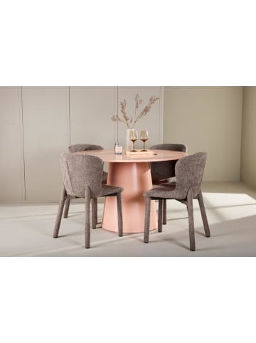 ebuy24 Essgruppe Lanzo Peach 120 x 120 cm