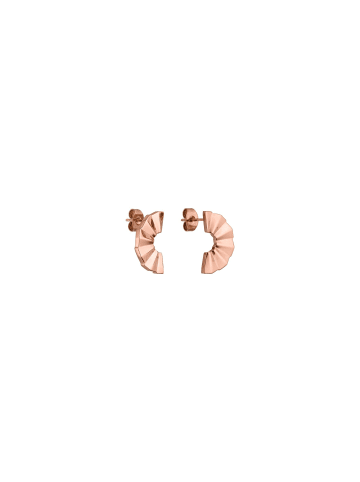 PURELEI Ohrringe Fan in Rosegold