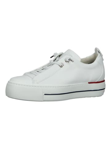 Paul Green Sneaker in Weiß/Rot