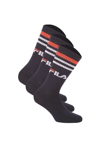 Fila Socken 3er Pack in Marine