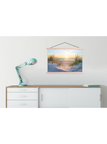 MuchoWow Poster mit Leiste Sonnenuntergang  (BxH)