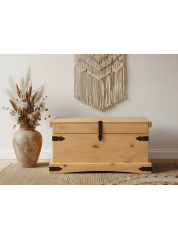 ebuy24 Truhe New Holz 92 x 52 cm