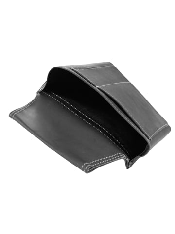 Greenburry Vintage Black Gürteltasche - Kellnerbörse Leder 14,5 cm black