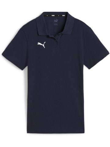 Puma Polo "TeamGoal CasuaLongsleeve Polo Wmn" in Blau