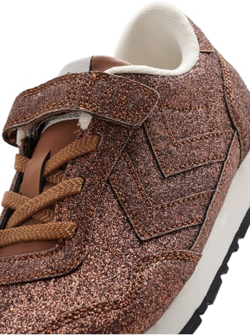 Hummel Elastische Schnürsenkel Sneaker Reflex Glitter Mädchen in COPPER