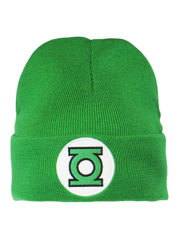 Logoshirt Strickmütze Green Lantern in grün