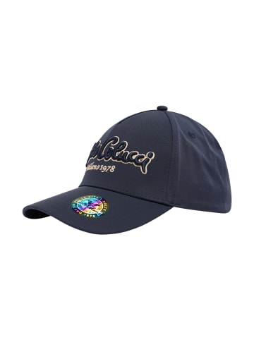Carlo Colucci Baseball Cap Egli in Navy