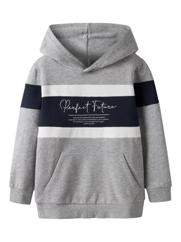 name it Hoodie in Grey Melange
