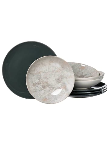 Ritzenhoff & Breker 8er Set Tafel-Set Cecina in beige-grau