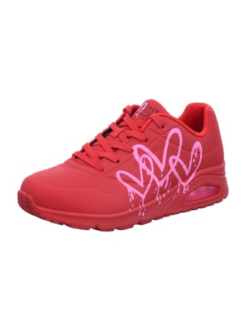 Skechers Sneaker UNO - DRIPPING IN LOVE in red/pink