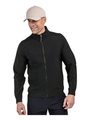 Schöffel Strickjacke "Jersey Jk Style Calmay MEN" in black