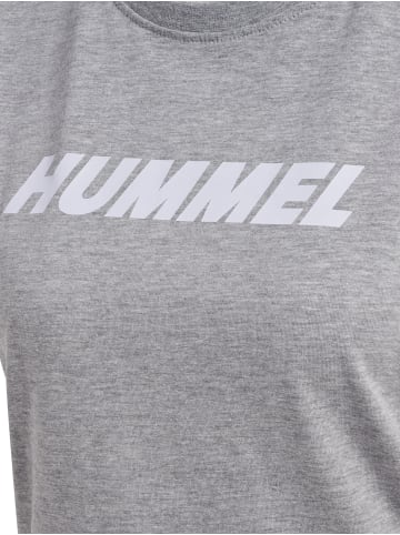 Hummel Hummel T-Shirt Hmlelemental Damen in GREY MELANGE