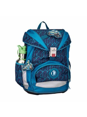 DerDieDas DerDieDas ErgoFlex Schulranzenset 5-teilig Blue Speed