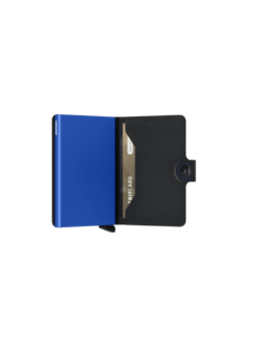 Secrid Miniwallet Black & Blue in schwarz