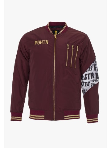 PLUS EIGHTEEN Blouson in Bordeaux