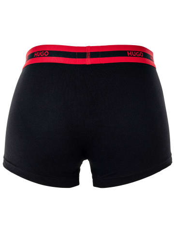 HUGO Boxershort 3er Pack in Schwarz