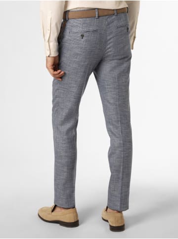 Finshley & Harding Baukasten-Hose Mitch in blau weiß