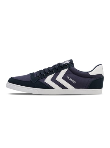 Hummel Schnürsenkel Sneaker Hummel Slimmer Erwachsene in DRESS BLUES/WHITE KH