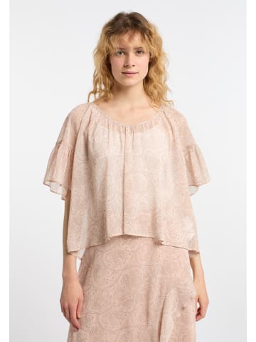 DreiMaster Vintage Damen Blusenshirt in Rosa Mehrfarbig