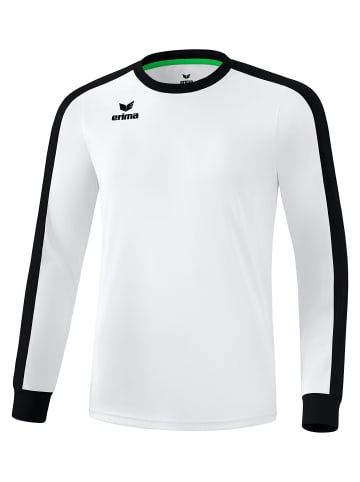 erima Unisex Erwachsene, Erwachsene Retro Star Trikot langarm in weiss/schwarz