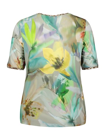 Betty Barclay Printshirt mit Rundhalsausschnitt in Mint/Nature