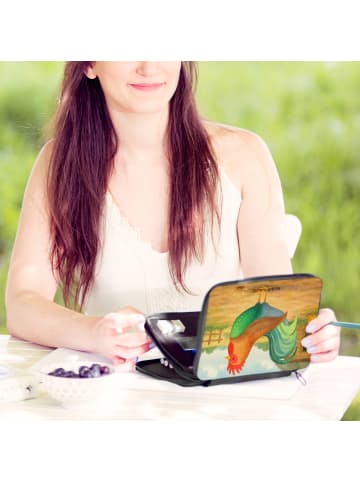 Mr. & Mrs. Panda Etui Hahn Korn Design ohne Spruch in Weiß