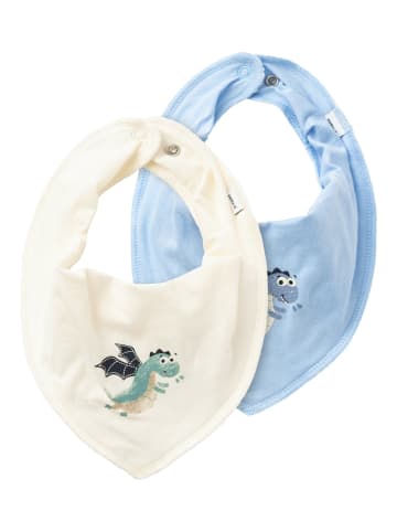 name it Dreieckstuch 2er Pack NBMYASIMDOLYN SCARF BIB in chambray blue