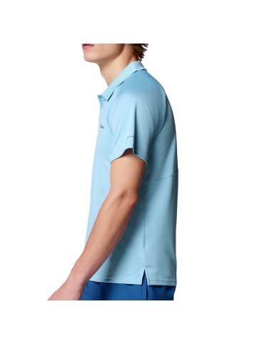 Columbia Alpine Chill™ Pro Poloshirt in Hellblau