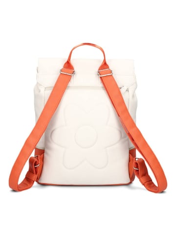 Zwei Jana Daypack 35 cm Laptopfach in papaya