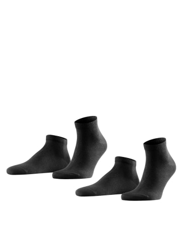 Falke Socken 2er Pack in Schwarz