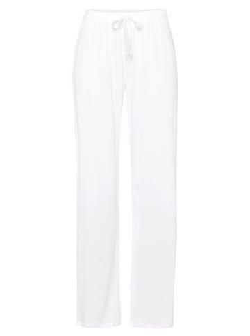 Hanro Pyama Hose Cotton Deluxe in Weiß