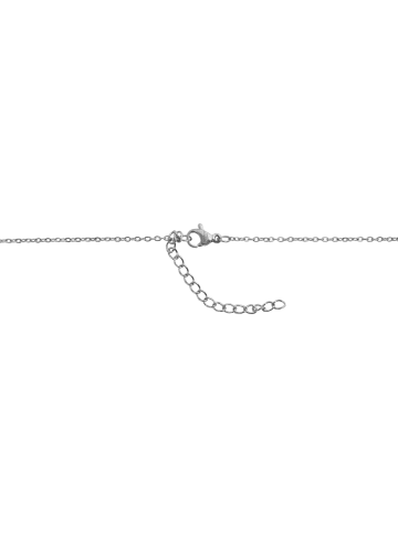 Adeliás Damen Halskette mit Anhänger – aus Edelstahl in silber