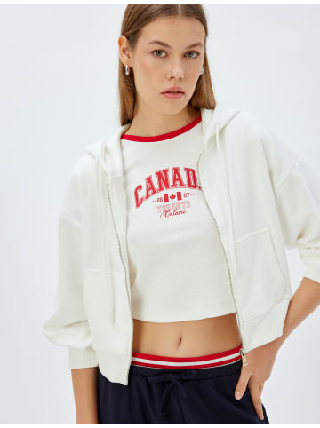 KOTON Cardigan in Ekru